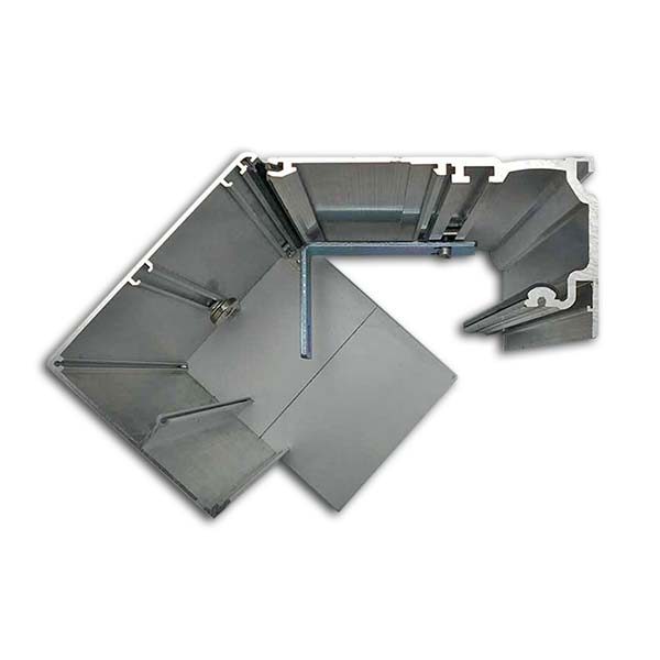 ES200 150mm aluminium cover profile