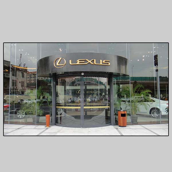 Read more about the article Automatic Curved Door – Lexus 4S Store Project